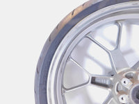 Aprilia Mana 850 GT & Shiver 750 SL750 Silver Front Wheel Rim Tire 854791 - Bent - C3 Cycle