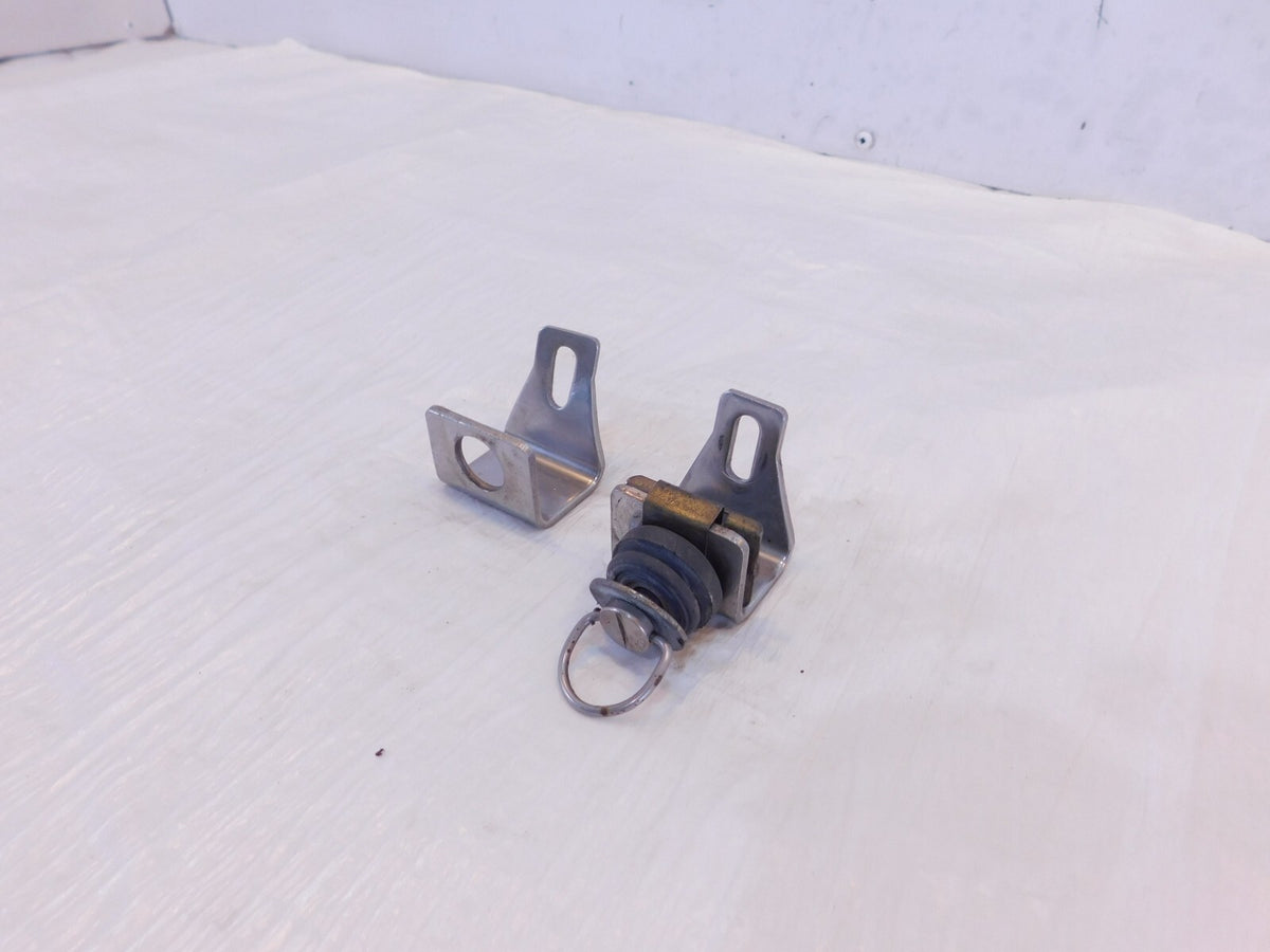 Harley Touring Road King Electra Glide Quick Release Front Saddlebag Brackets - C3 Cycle