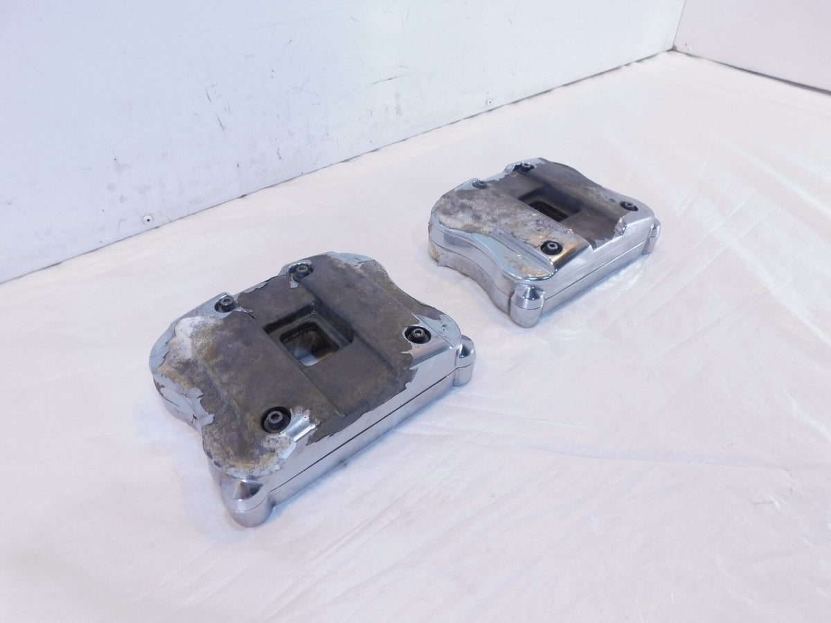 Harley Davidson Sportster 883 & 1200 Custom Cylinder Head Top Cover Rocker Boxes - C3 Cycle