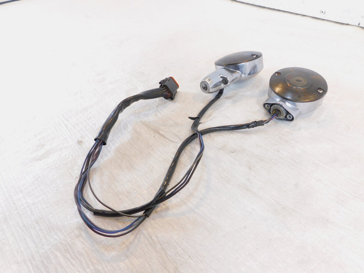 Harley Touring Softail & Road King Electra Glide Front Turn Signal Indicators - C3 Cycle