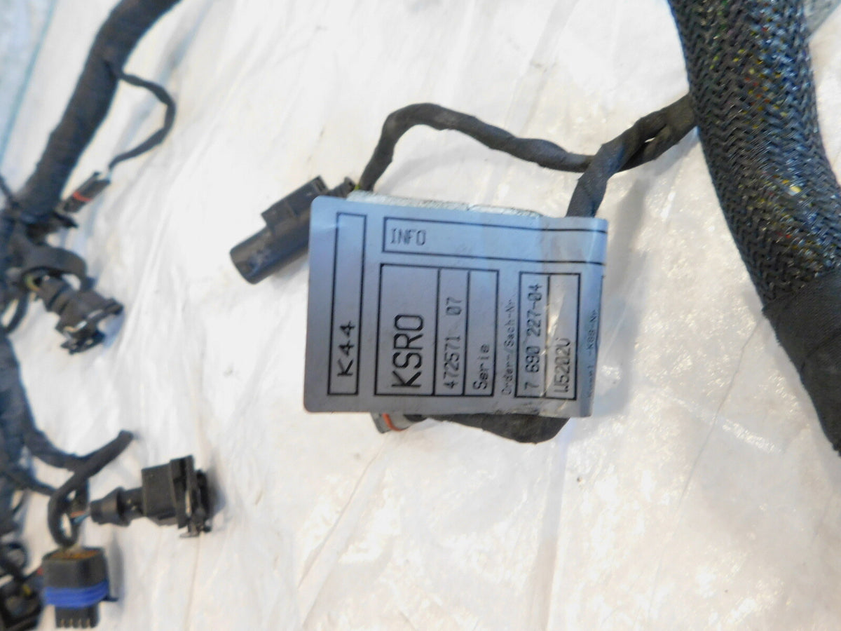 2005-2009 BMW K1200GT K1200 Engine Motor Wire Harness Wiring Loom - 12517690227 - C3 Cycle