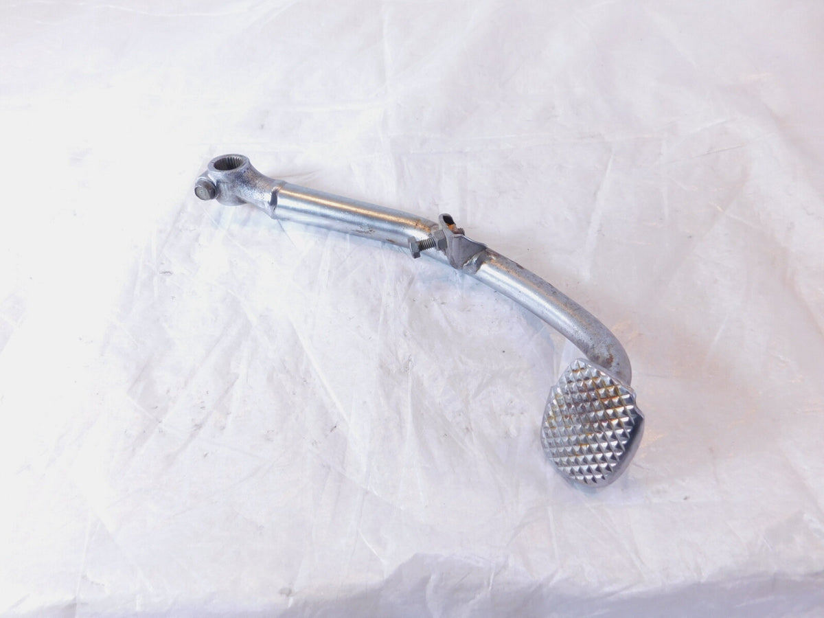 1983 83 Honda GL650 Silverwing 650 Silver Right Rear Foot Brake Pedal Lever - C3 Cycle