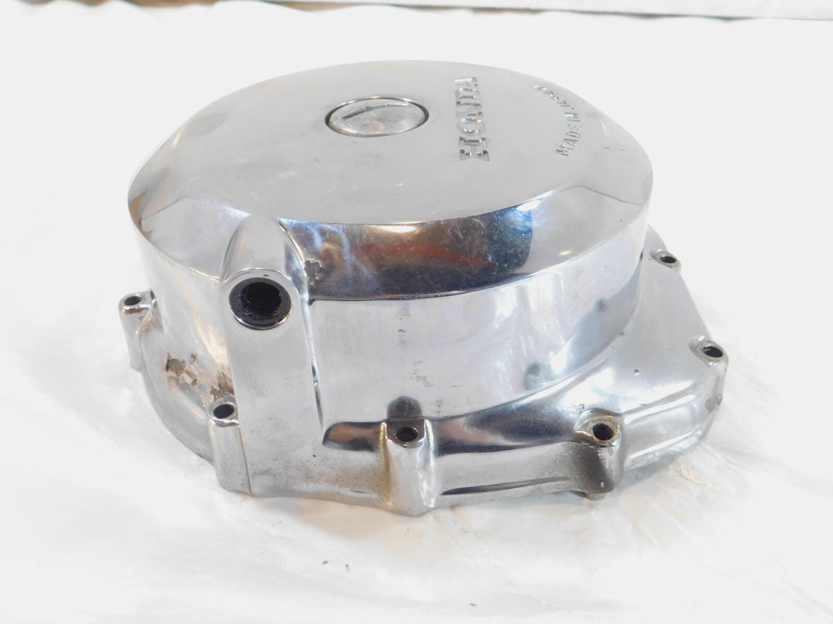 1979 79 Honda CB750 CB750L Chrome Right Engine Motor Clutch Outer Cover - C3 Cycle