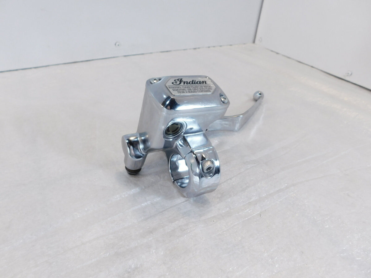 Indian Chief Chieftain Roadmaster & Springfield Chrome Front Master Cylinder - C3 Cycle