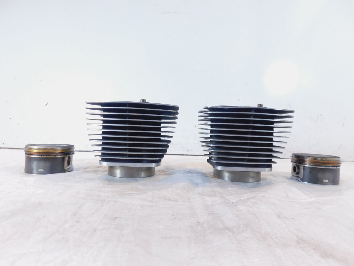 Harley Davidson Twin Cam Touring Dyna & Softail Engine Pistons & Black Cylinders - C3 Cycle