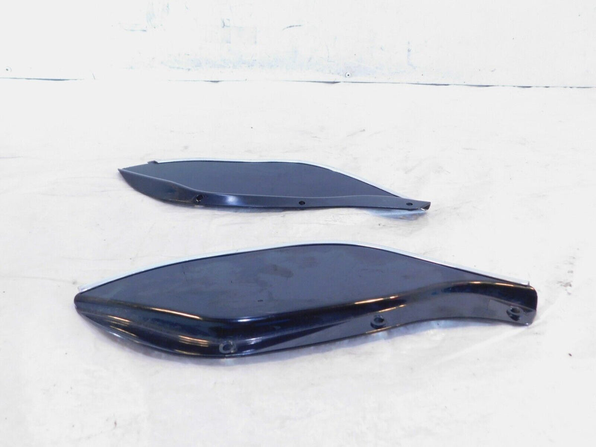 Harley Davidson Touring Electra Glide Street Glide Black Fairing Air Deflectors - C3 Cycle
