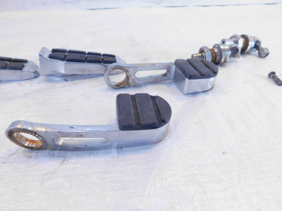 Harley Touring FXR Dyna Sportster & Softail Heel Rest Highway Footrest Footpegs - C3 Cycle