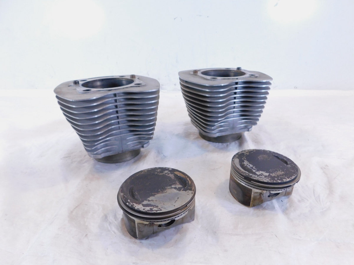 Harley Davidson Dyna Softail Silver Twin Cam 103 Cylinder Barrel Jug w/ Pistons - C3 Cycle
