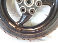 2002 & 2003 Ducati Monster 620 750 & 800 Black Rear Wheel Rim & Tire - Straight - C3 Cycle