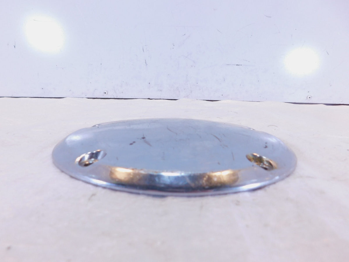 Harley Davidson Twin Cam Softail & Dyna Left Engine Chrome Derby Clutch Cover - C3 Cycle