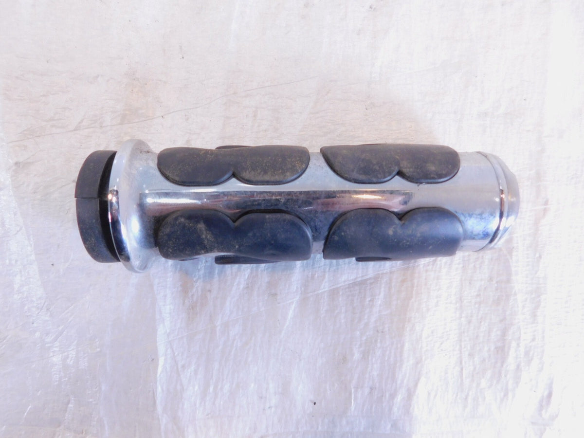 Harley Davidson Dyna Sportster & Softail Chrome Left ISO Hand Handlebar Grip - C3 Cycle
