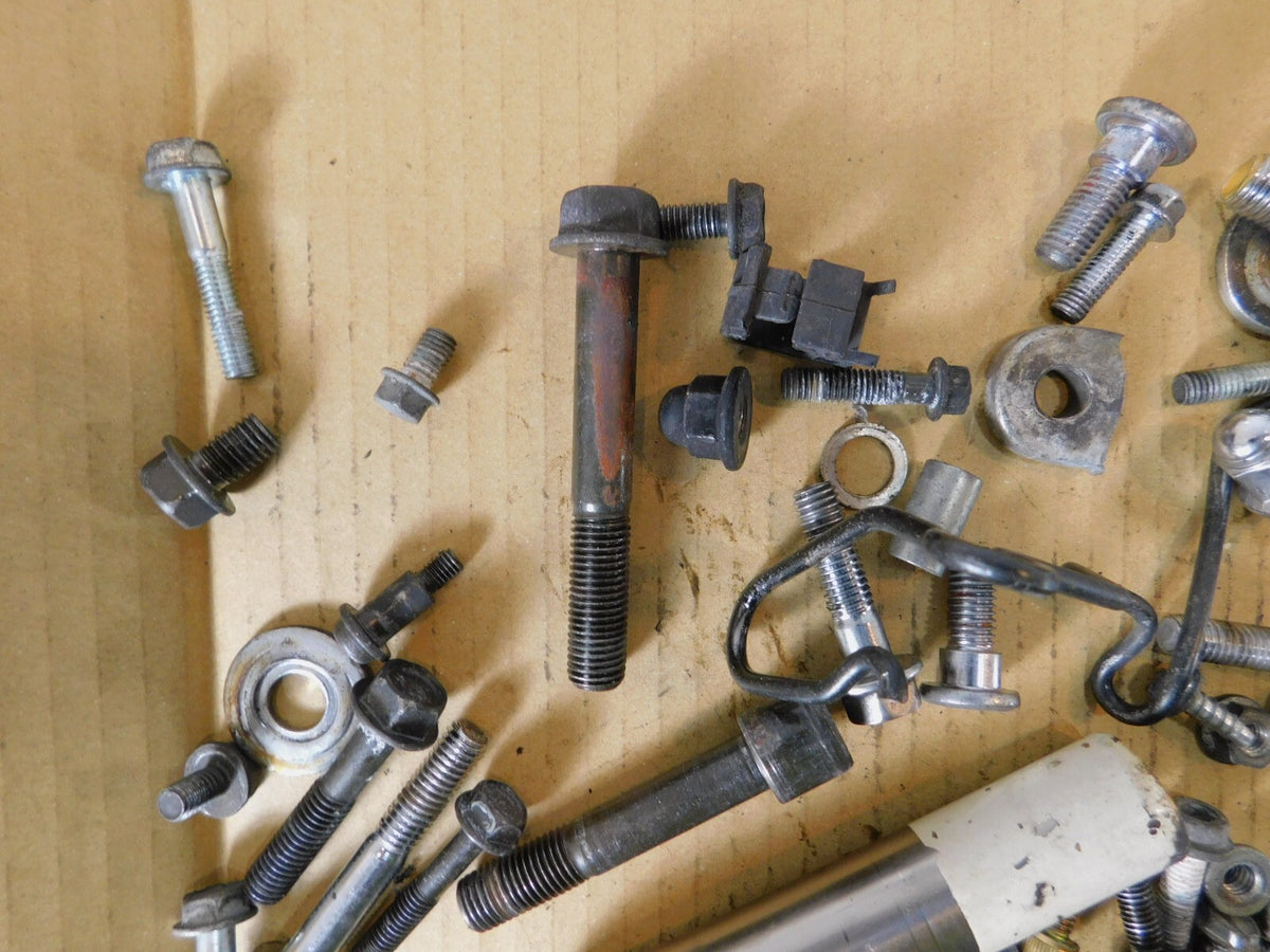 2001 Honda VLX 600 VT600CD Misc Hardware Nuts Bolts & Brackets Parts Box Lot - C3 Cycle