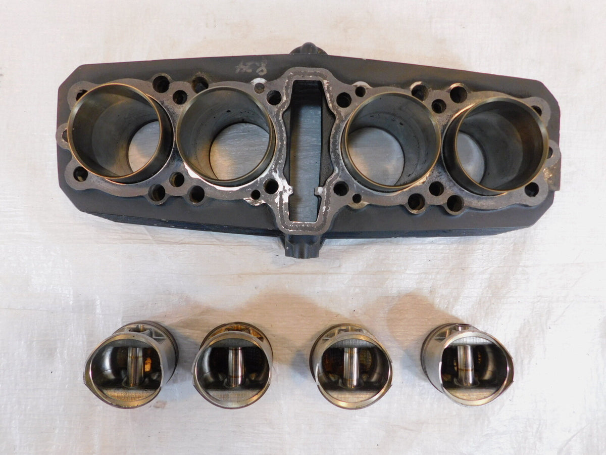 2000-2005 Kawasaki ZR-750 ZR-7S Engine Motor Cylinder Barrel Jugs w/ Pistons - C3 Cycle