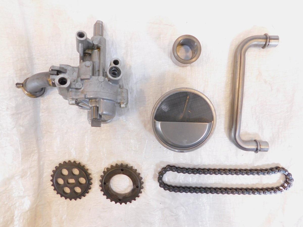 Honda Magna & Sabre 700 750 VF750 Engine Motor Oil Pump Chain Gears & Pick Up - C3 Cycle
