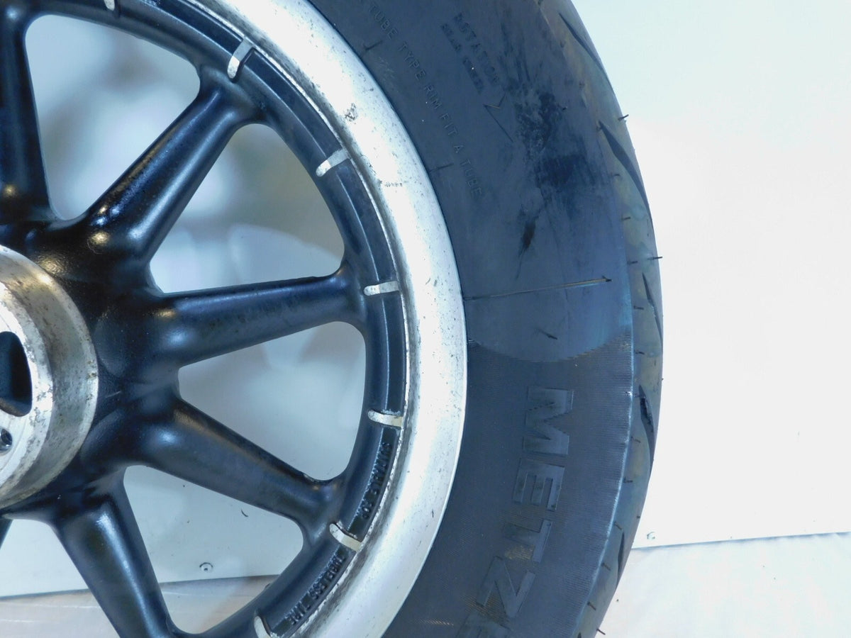Harley Davidson Touring Road Street & Electra Glide Black Rear Wheel Rim & Tire - C3 Cycle