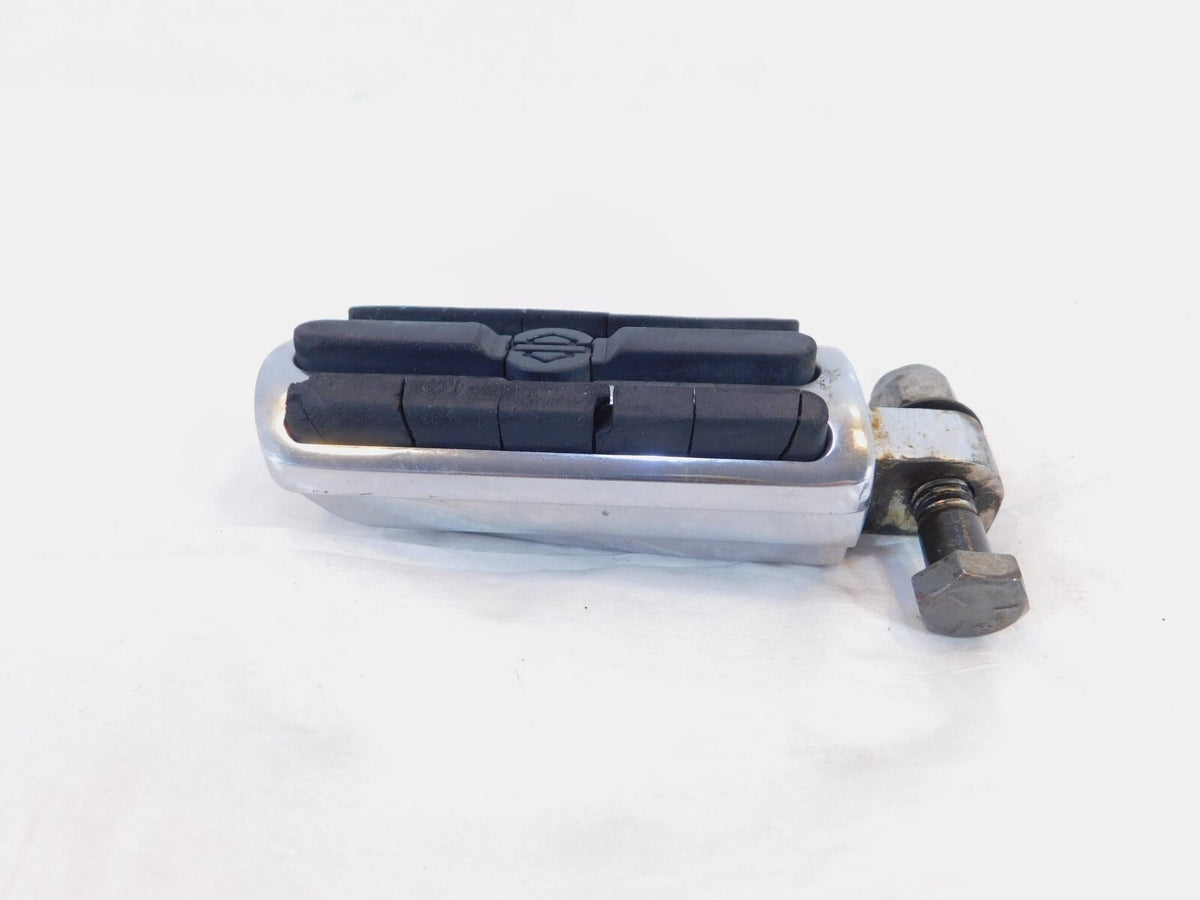 Harley Touring FXR Dyna Sportster & Softail Chrome & Rubber Footpeg Footrest