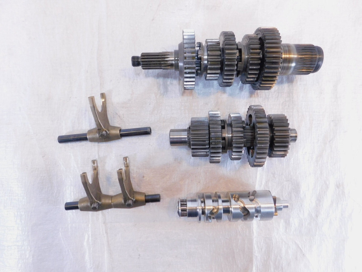 Buell XB XB9 XB12 Firebolt & Lightning Transmission Gears & Shifter Forks & Drum - C3 Cycle