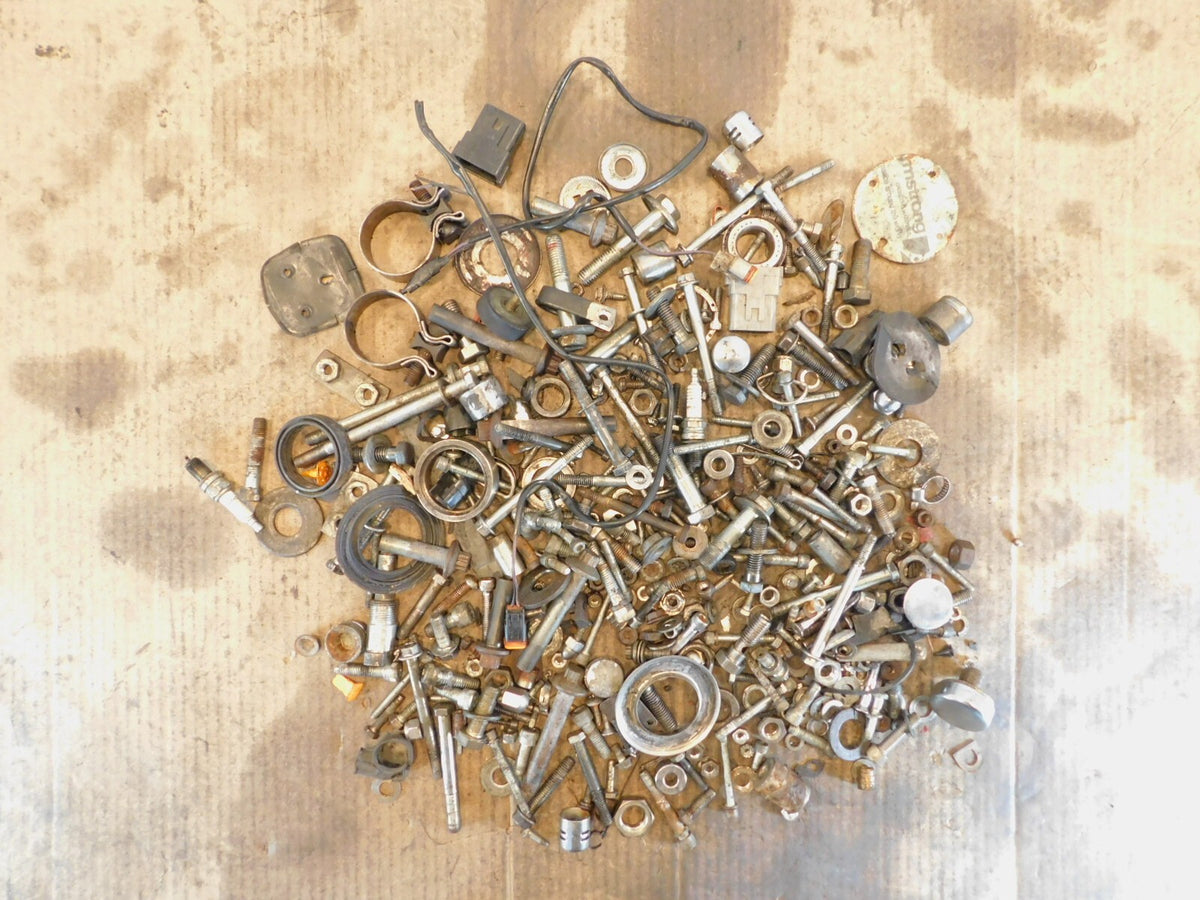 1995 95 Harley Davidson Sportster 1200 Hardware Nut Bolt Brackets Parts Box Lot
