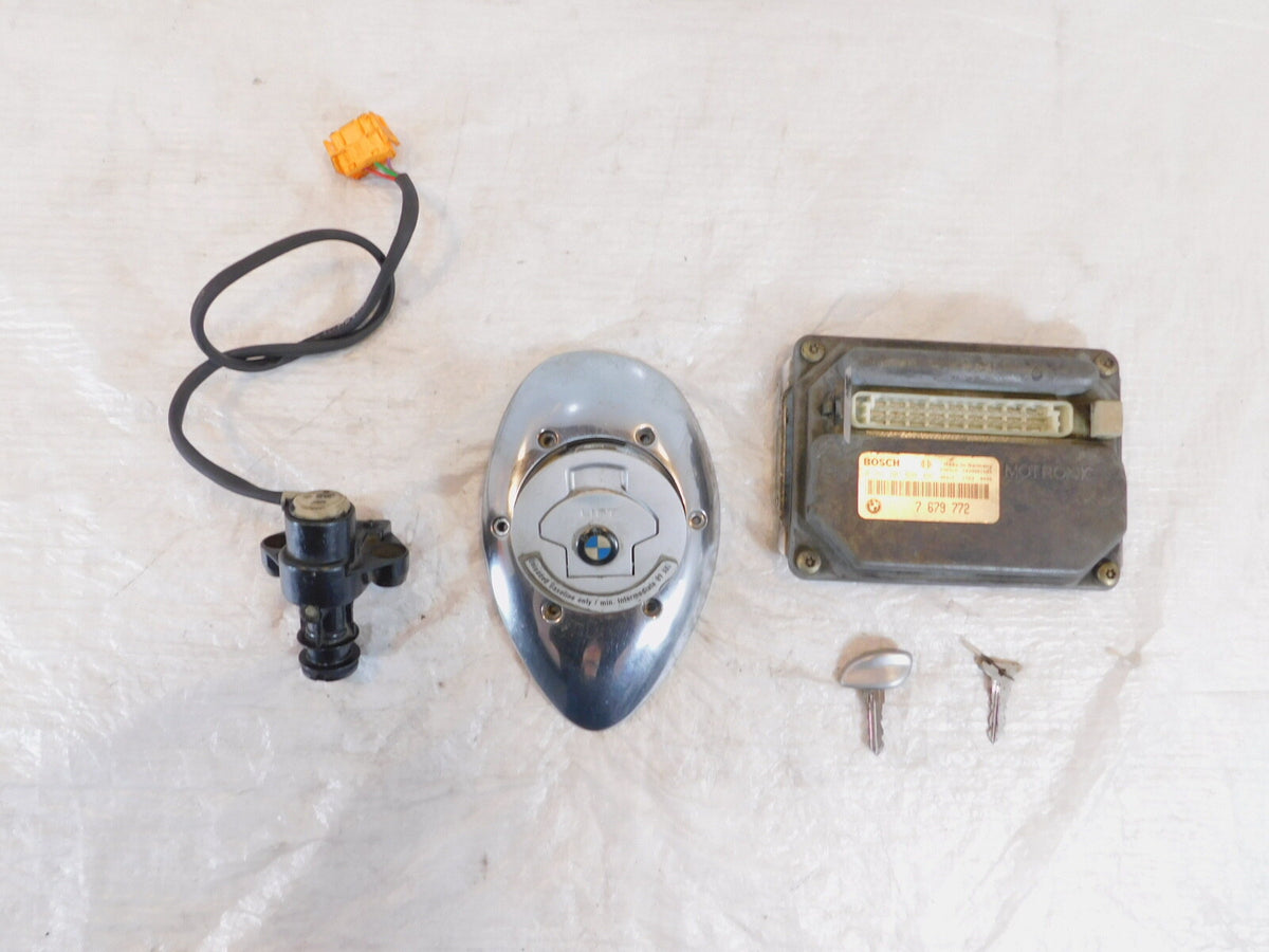 2002-2003 BMW R1200CL R1200 CL Control Unit Fuel Tank Lock Ignition Switch Lock - C3 Cycle