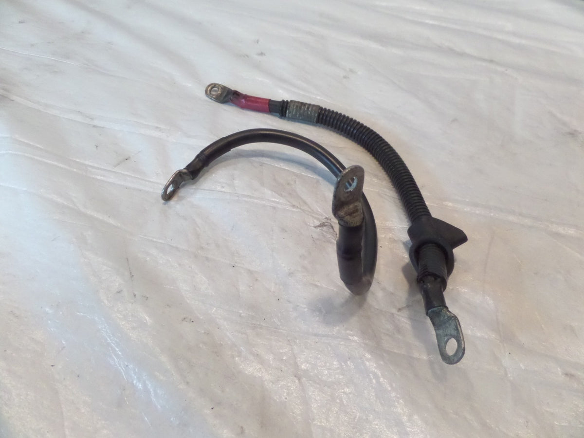 Harley Davidson Touring Road King Electra Glide Positive Negative Battery Cables - C3 Cycle