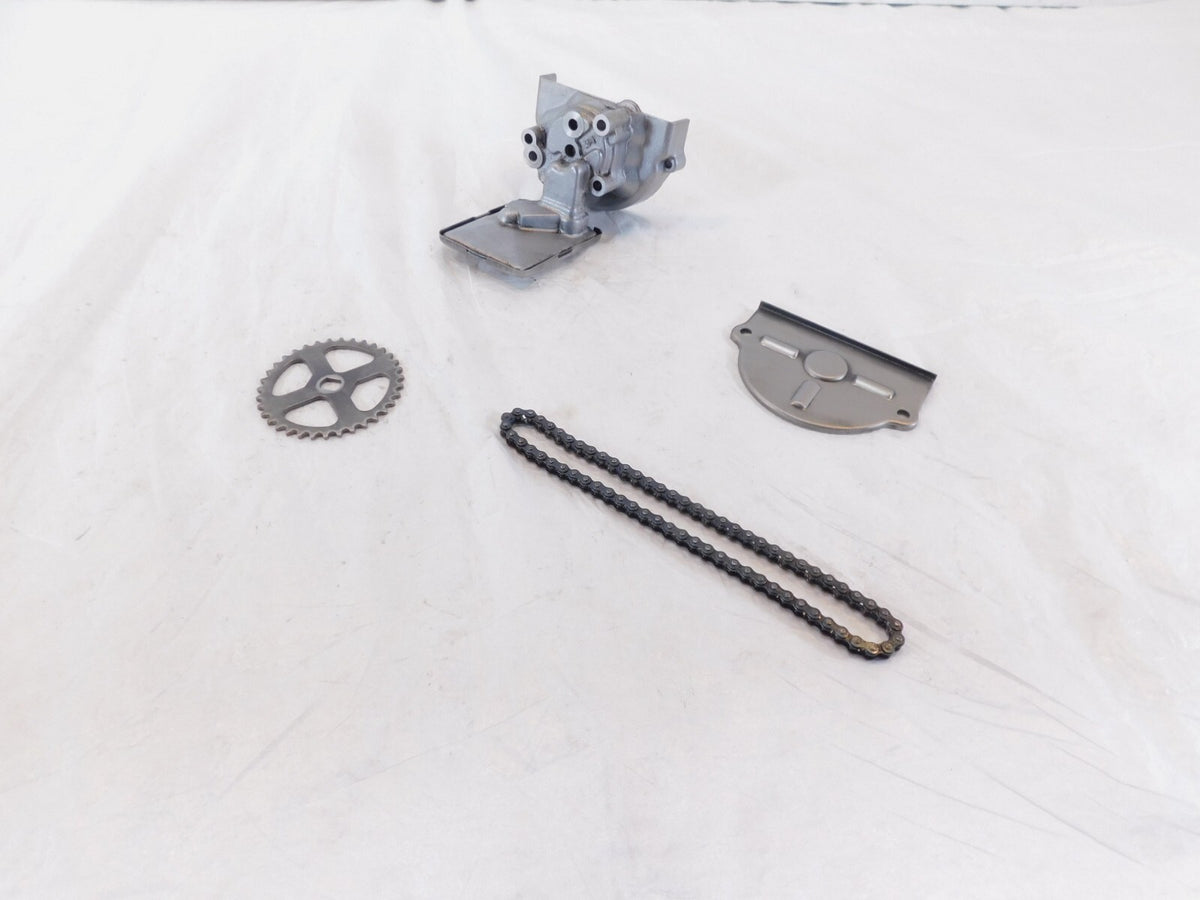 Yamaha Virago 700 XV700 750 XV750 1000 1100 XV750 Oil Pump w/ Gear Chain & Cover - C3 Cycle