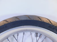 2009 Harley Davidson Dyna Street Bob FXDB Silver Laced Front Wheel Rim & Tire - C3 Cycle