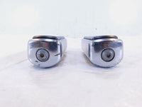 Harley Touring CVO Dyna Sportster & Softail Chrome & Rubber Footpegs Footrests