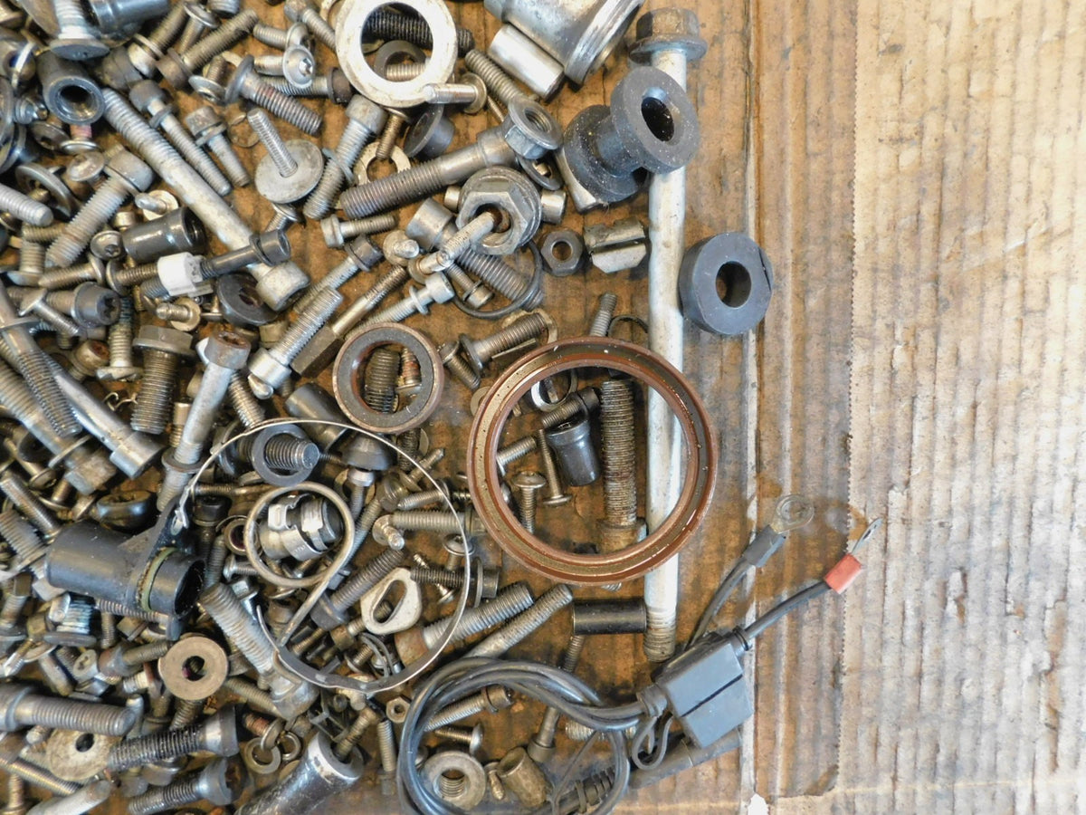 2012 12 BMW R120012 R1200 12 Misc Nuts Bolts Brackets Hardware Parts Box Lot - C3 Cycle