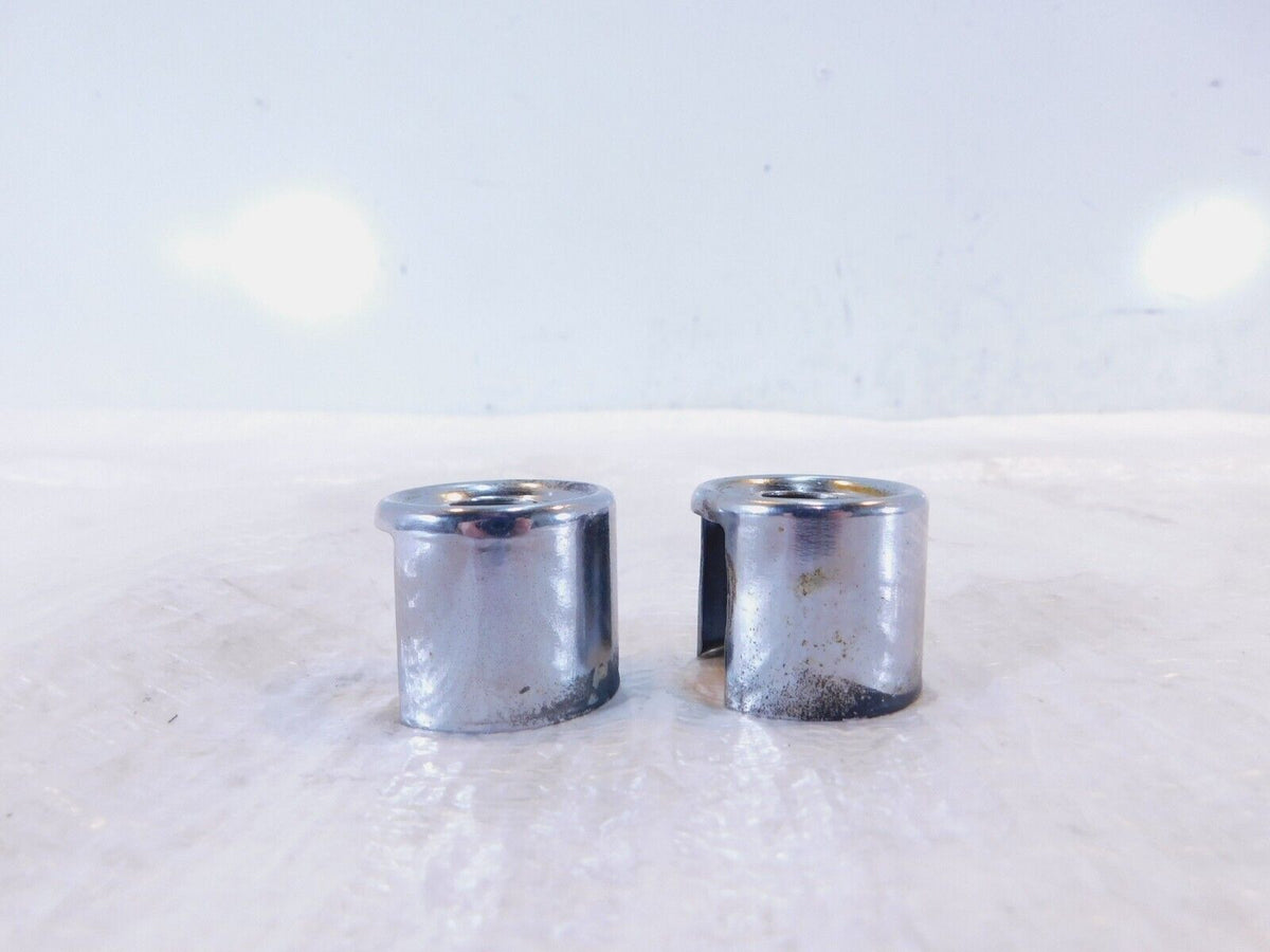 1982-1985 Harley Davidson Sportster XLH 1000 Chrome Upper Top Shock Bolt Covers - C3 Cycle