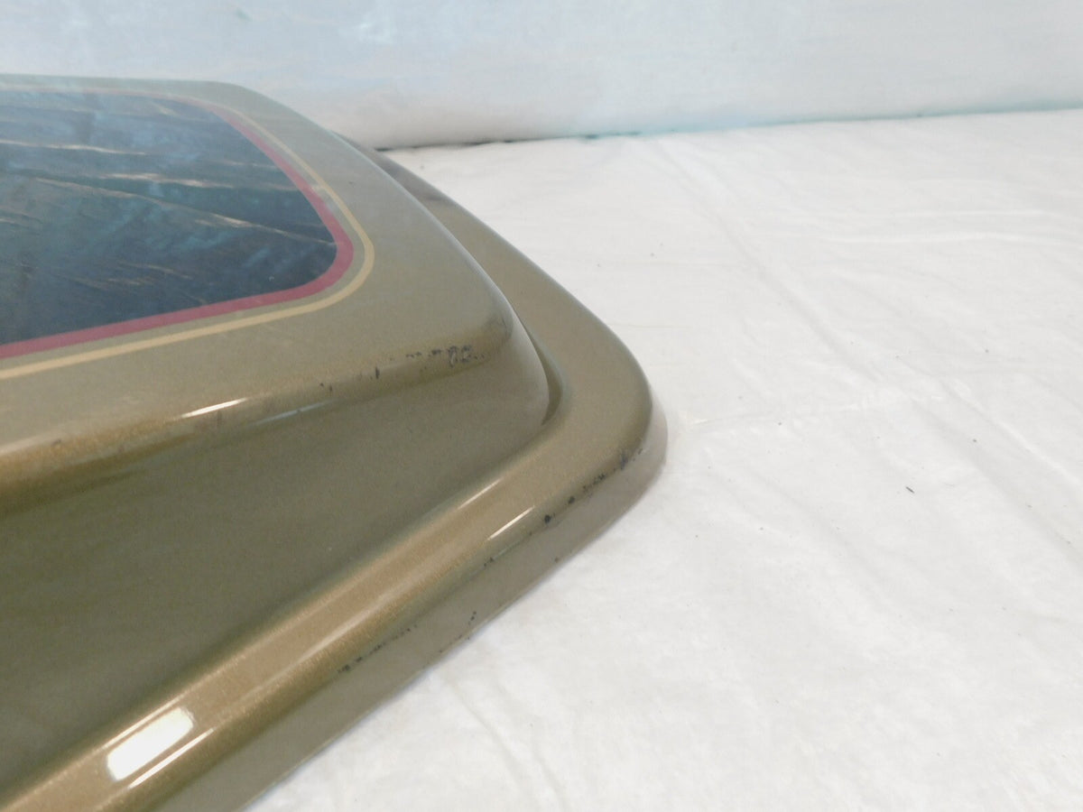Harley Davidson Touring Road King & Electra Glide Green Left Saddlebag Cover Lid - C3 Cycle