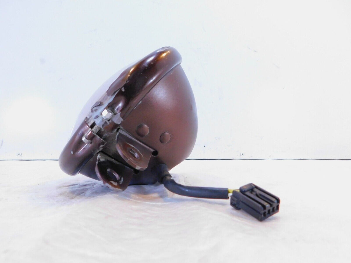 Harley Dyna Street Bob & V-Rod VRSCD Bronze Headlamp Headlight Bucket & Housing
