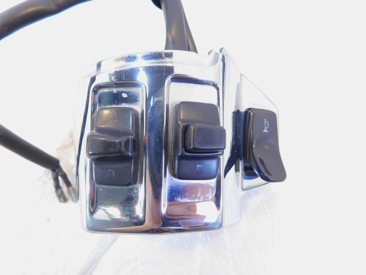 2014-2025 Vespa Primavera & Sprint 50 Chrome Left Handlebar Turn Signal Switch - C3 Cycle
