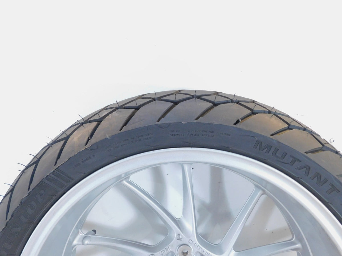 2012-2018 BMW F800 F800GT Cast Silver Rear Wheel Rim & Tire 5.5 X 17 - C3 Cycle