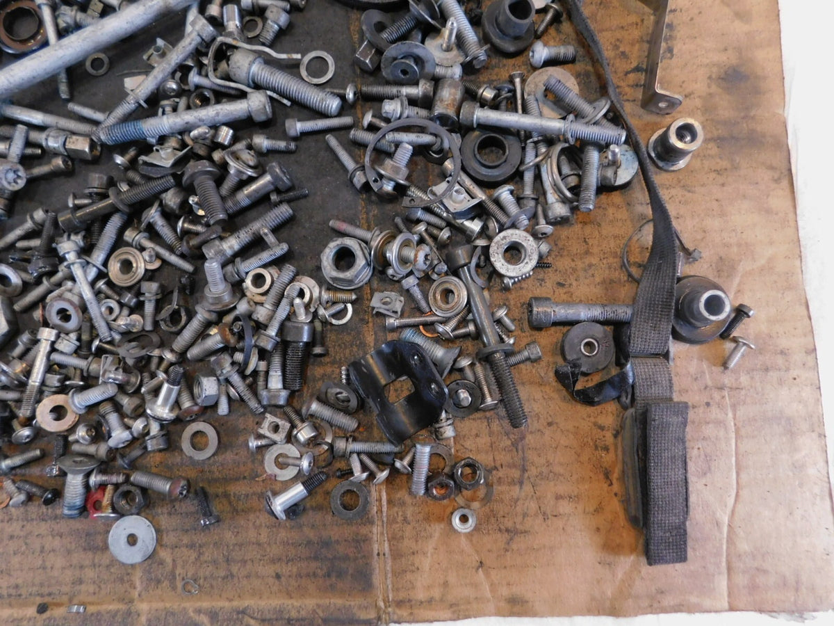 2005 05 BMW R1200ST R1200 ST Misc Nuts Bolts Brackets Hardware Parts Box Lot - C3 Cycle