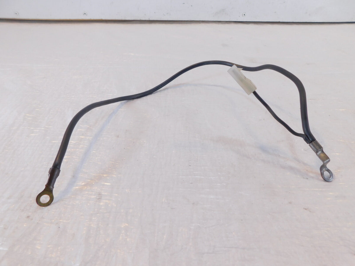 Yamaha FZR600 FZR600R Black Negative Battery Ground Minus Cable Wire Lead