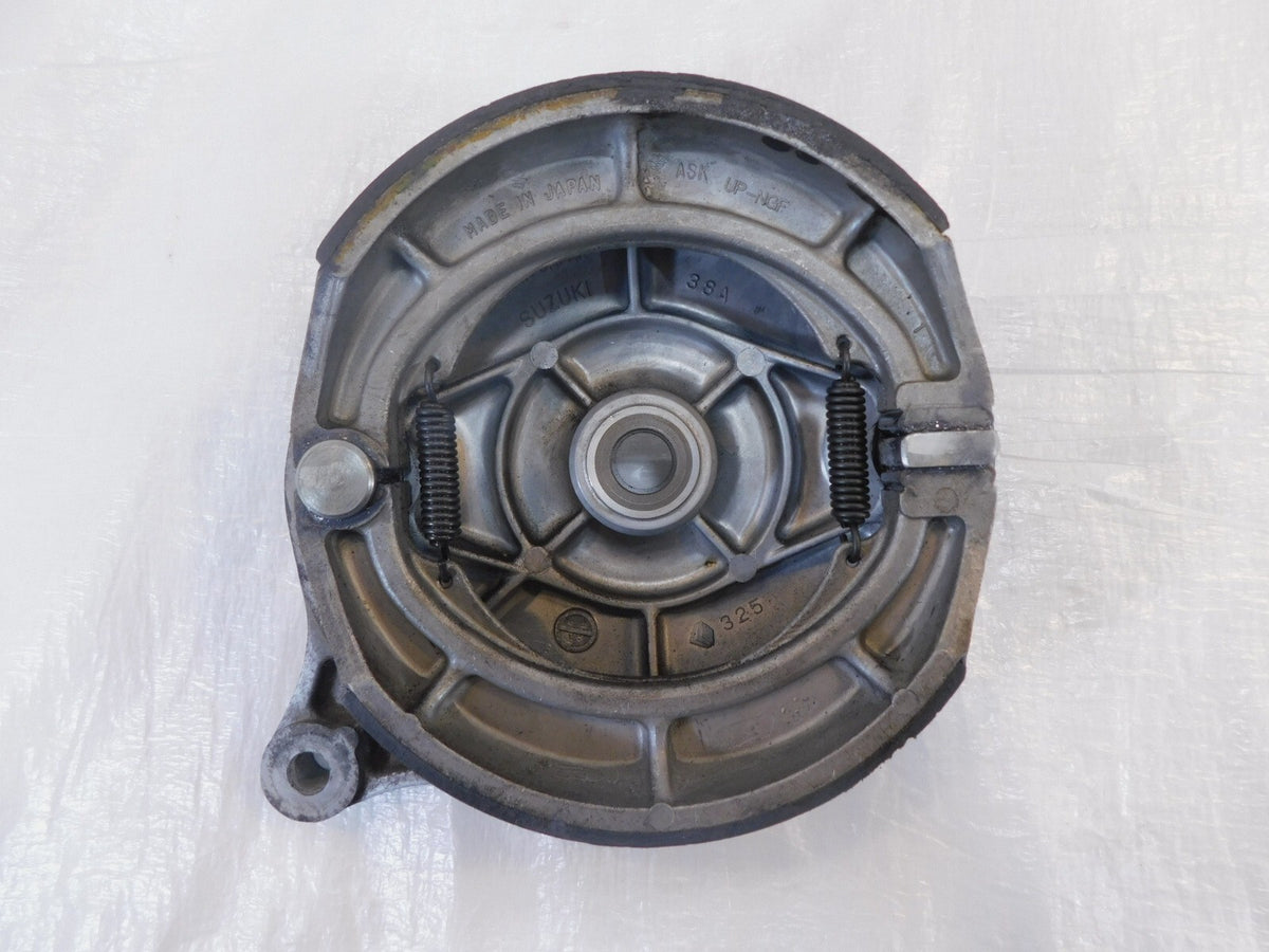 Suzuki Marauder Intruder Boulevard Rear Wheel Brake Drum Hub Cover Plate Shoes - C3 Cycle
