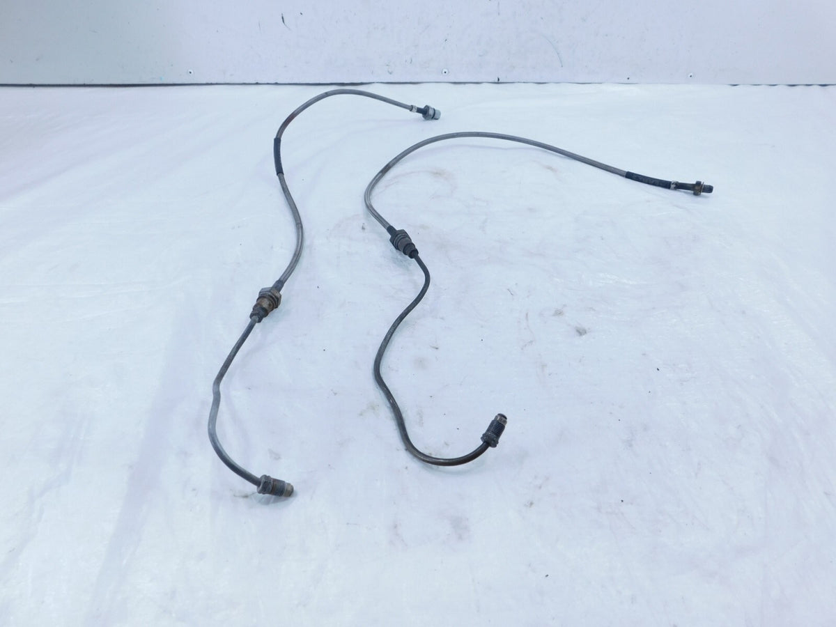 1976 76 Moto Guzzi Convert I V1000 Front Wheel Brake Caliper Hose Pipe Lines - C3 Cycle