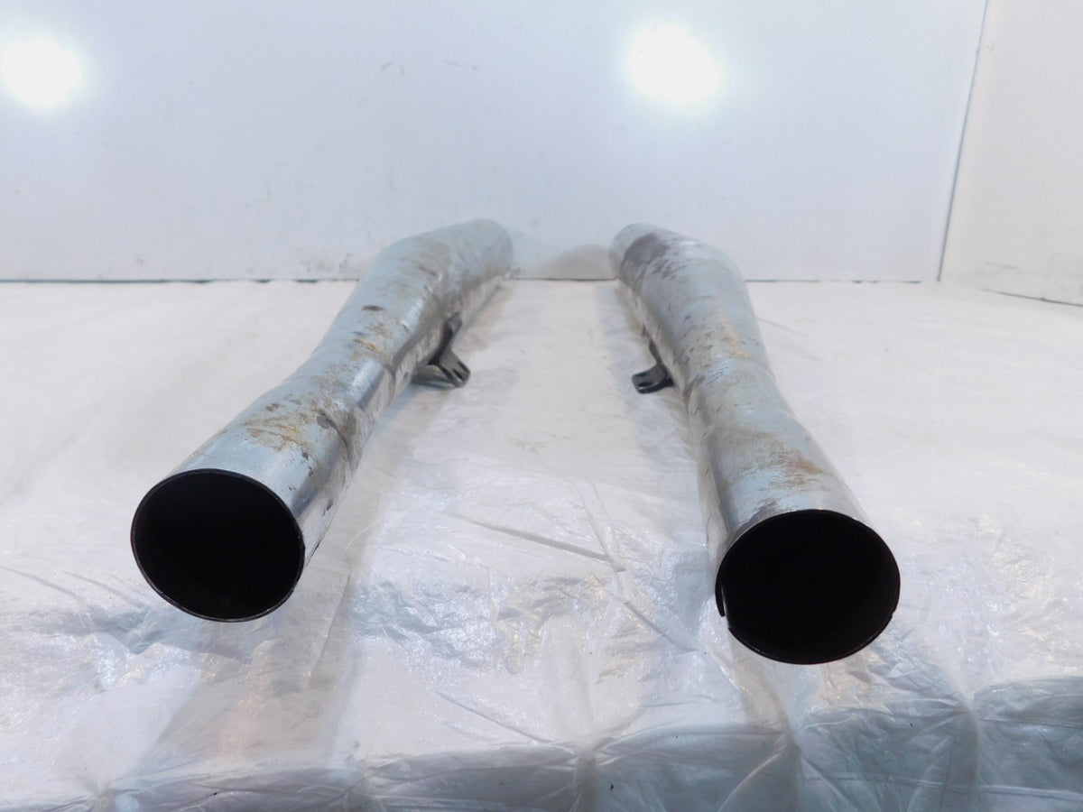 Pair BMW Airhead R50/5 R60/5 R75/5 Chrome Left/Right Exhaust System Mufflers - C3 Cycle