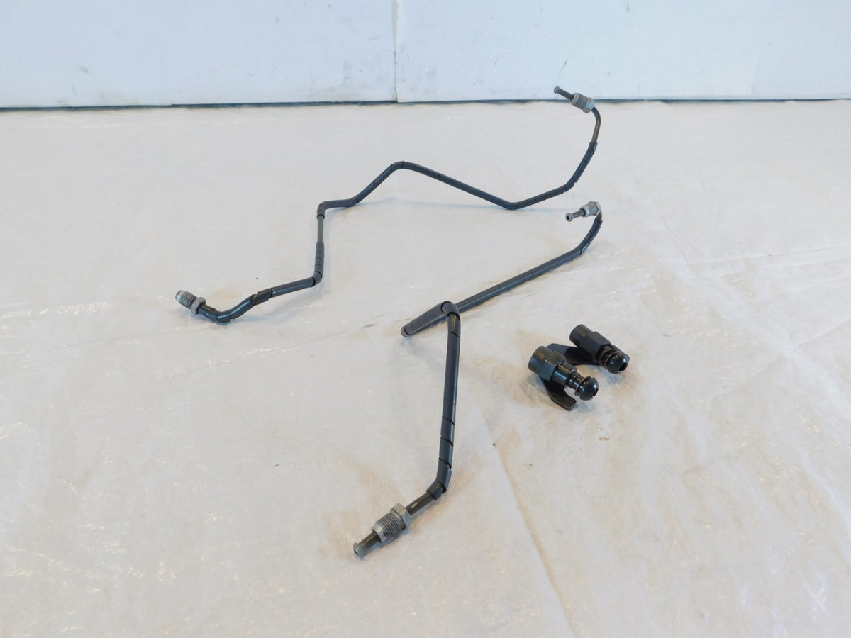 2000-2007 BMW F650GS Dakar F650 GS Front Caliper Hard ABS Brake Hose Pipe Lines - C3 Cycle