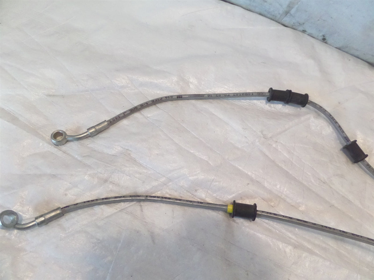 2017 Royal Enfield Continental GT 535 Rear Back & Front Brake Fluid Hoses Lines - C3 Cycle