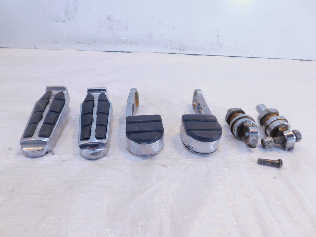 Harley Touring FXR Dyna Sportster & Softail Heel Rest Highway Footrest Footpegs - C3 Cycle