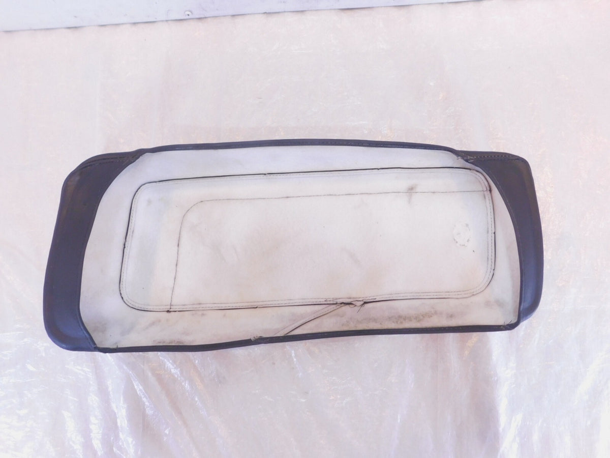 Harley Davidson Touring Electra Glide Mustang Black Left Saddlebag Lid Cover - C3 Cycle