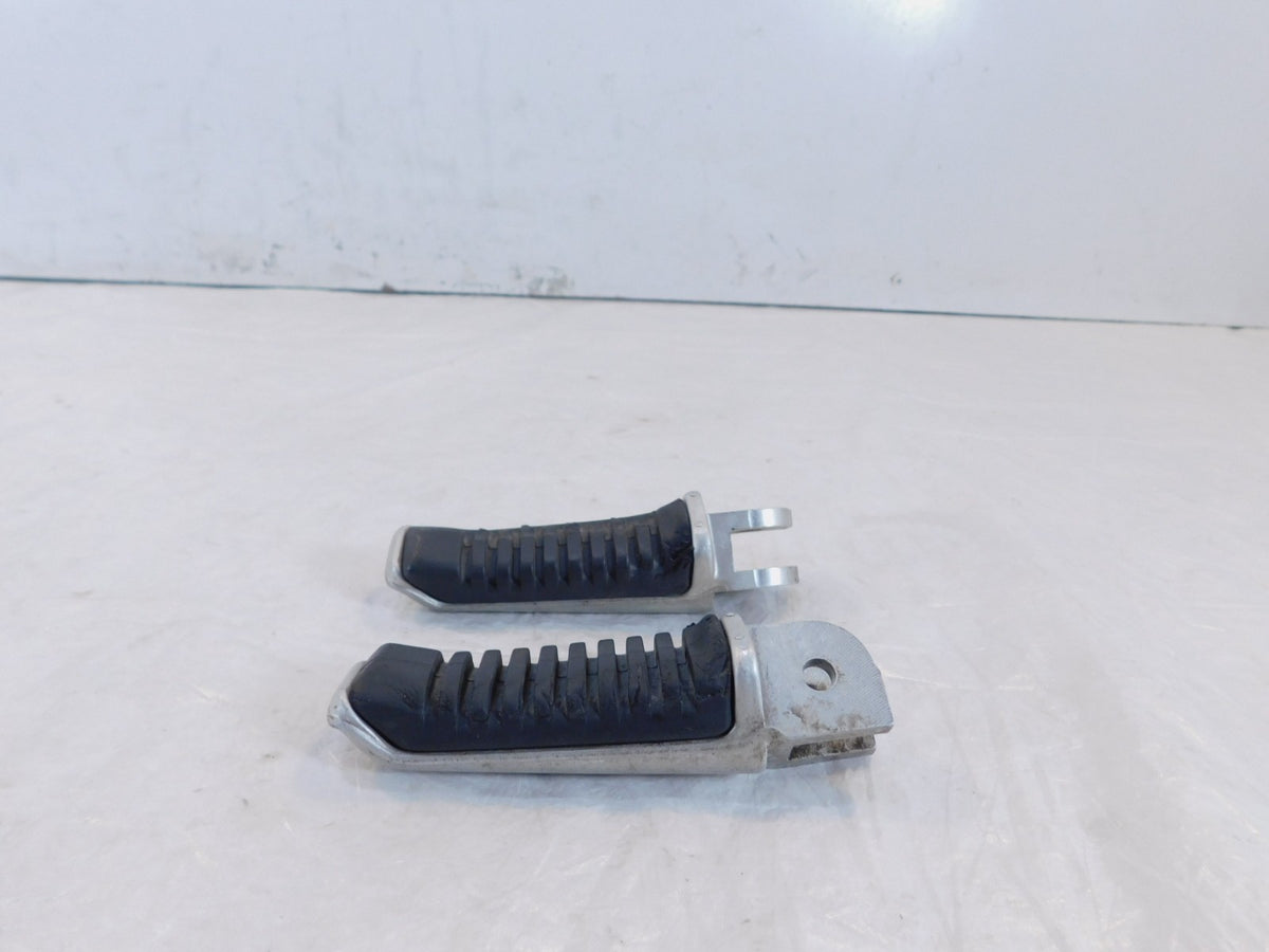 Ducati Sport Touring ST2 ST3 & ST4 S Silver Front Left/Right Footrest Foot Pegs - C3 Cycle