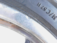 2008-2012 Harley Davidson Dyna Low Rider FXDL Silver Cast Front Rim Wheel - BENT - C3 Cycle