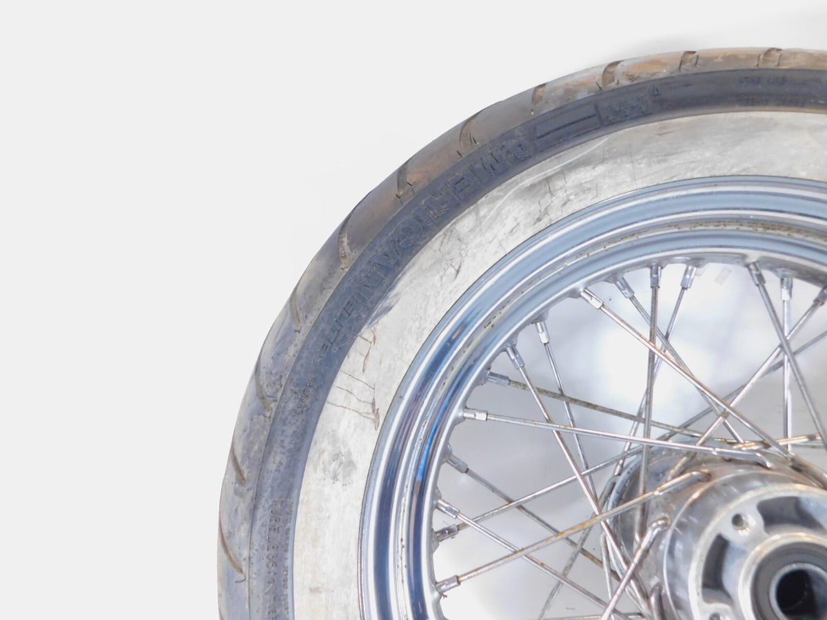 Harley-Davidson Touring Electra Glide & Road King Chrome Laced Front Wheel Rim - C3 Cycle