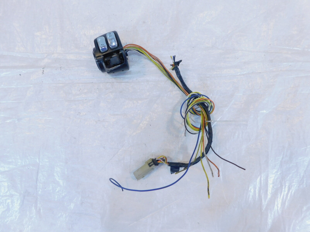 Harley Davidson Softail Dyna Sportster Left Handlebar Horn Turn Signal Switches - C3 Cycle
