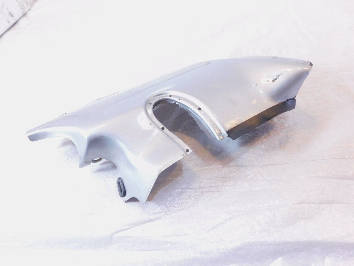 1992-1993 Honda GL1500 Goldwing 1500 Silver Lower Left Exhaust Muffler Protector - C3 Cycle