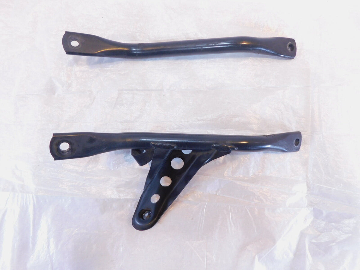 2005-2008 BMW R1200 ST R1200ST Black Left/Right Front Frame Support Mount Rods - C3 Cycle