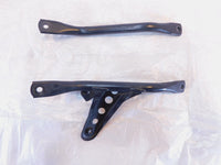 2005-2008 BMW R1200 ST R1200ST Black Left/Right Front Frame Support Mount Rods - C3 Cycle