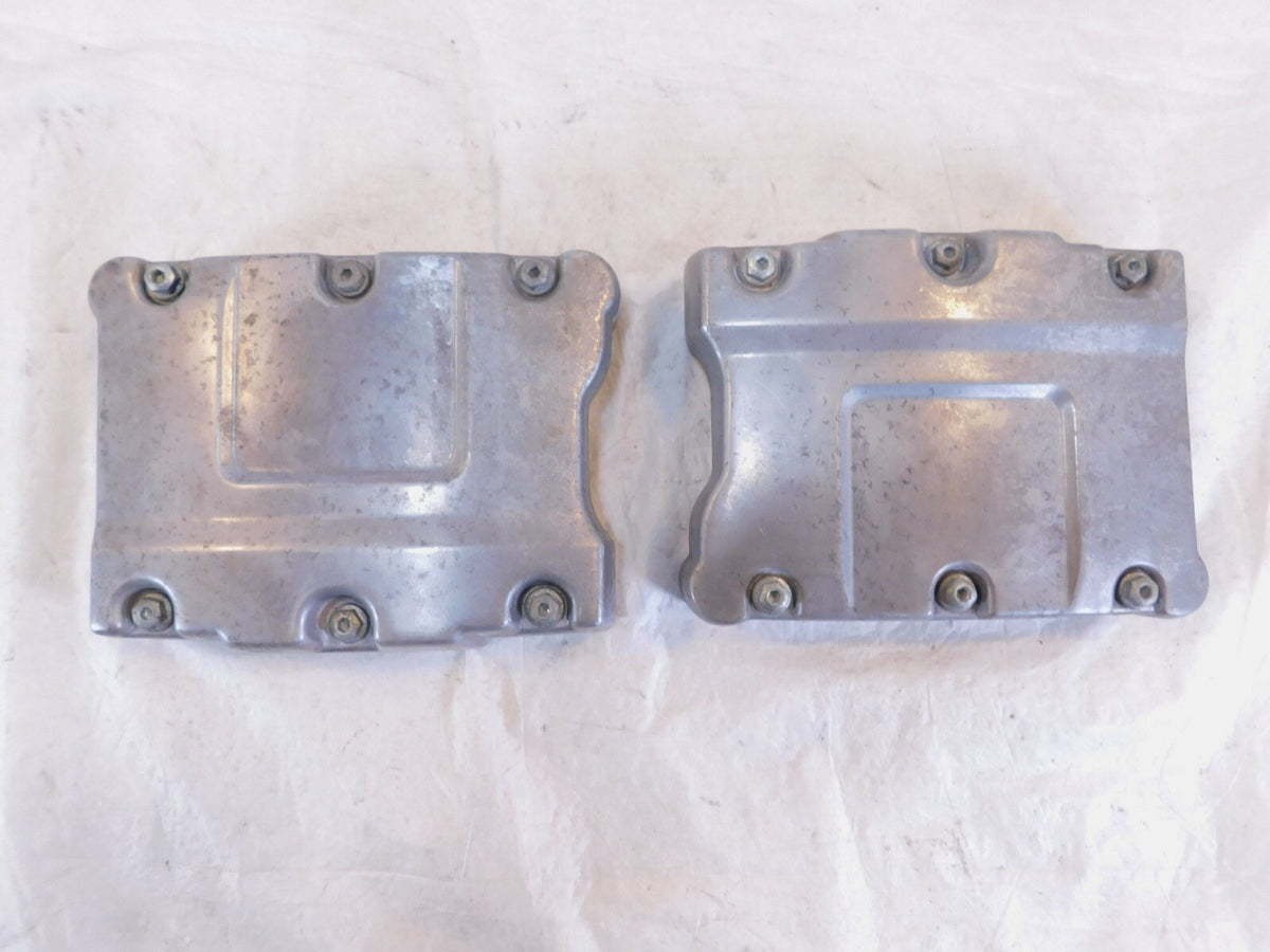 Harley Polished Twin Cam Touring Dyna Softail Cylinder Head Rocker Boxes & Arms - C3 Cycle